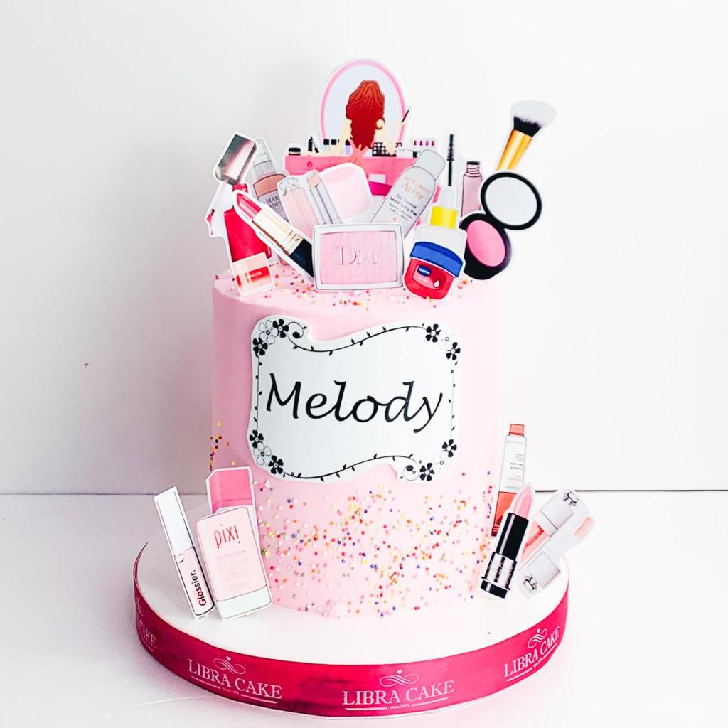 

Kue Ulang Tahun/Birthday Cake/Kue Ultah Tema make up/make Up Cake/Kue Birthday Jakarta