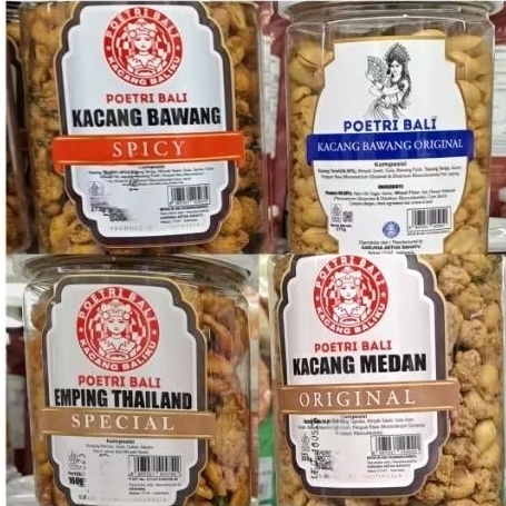 

Poetri Bali Putri Bali Kacang Baliku Snack Cemilan