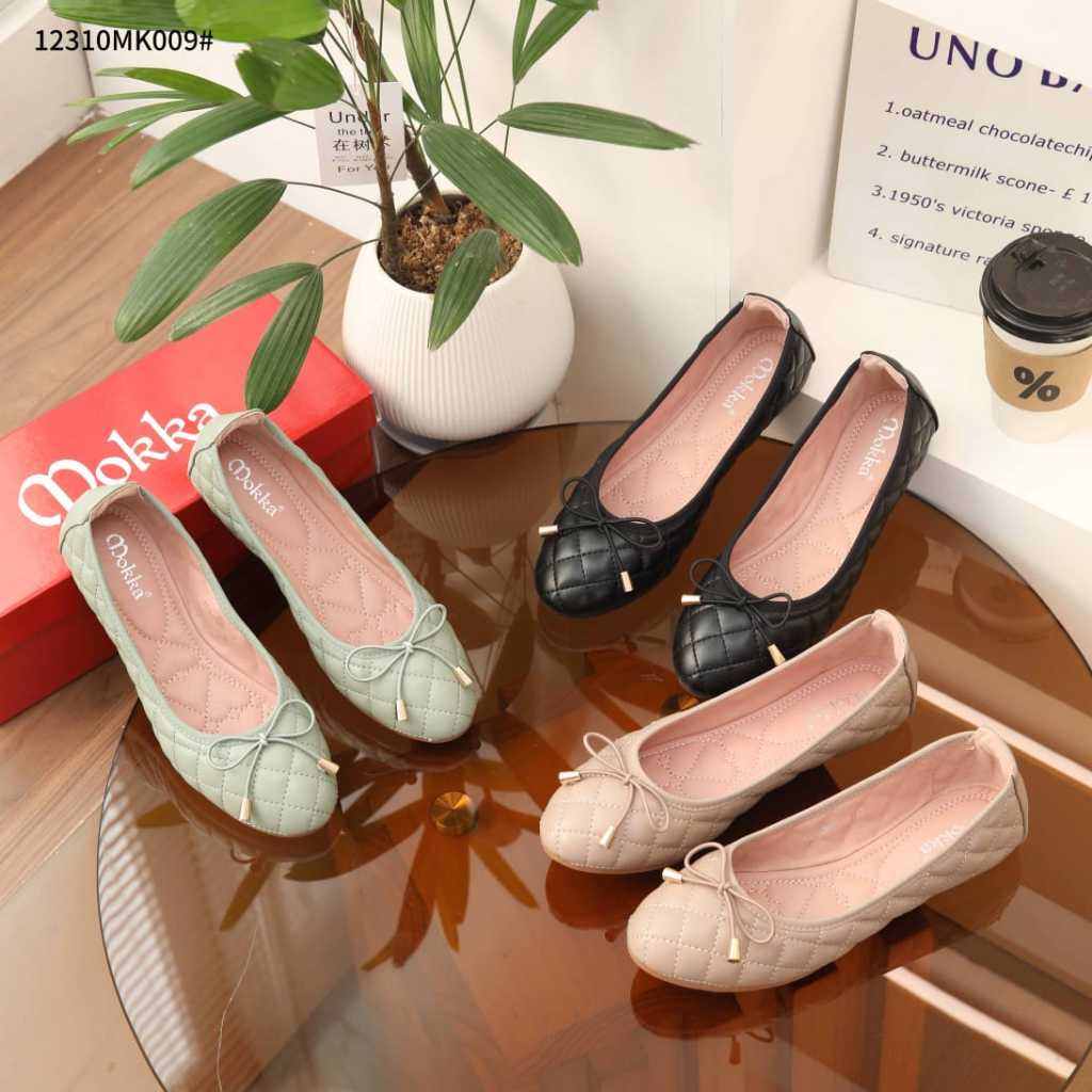Mokka Bethari Flat Shoes Original 12310MK009#