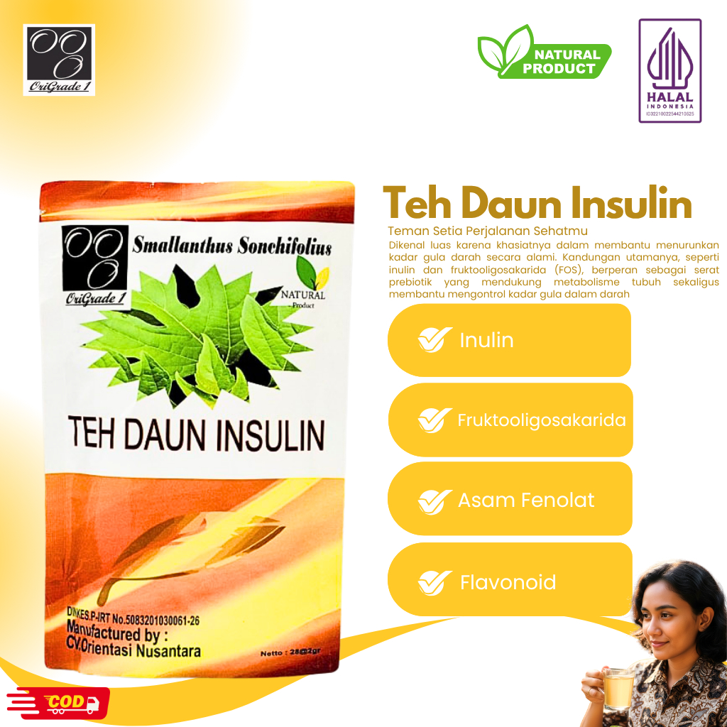 

Ori Grade 1 Smallanthus Sonchifolius Tekan Diabetes TEH Daun Insulin