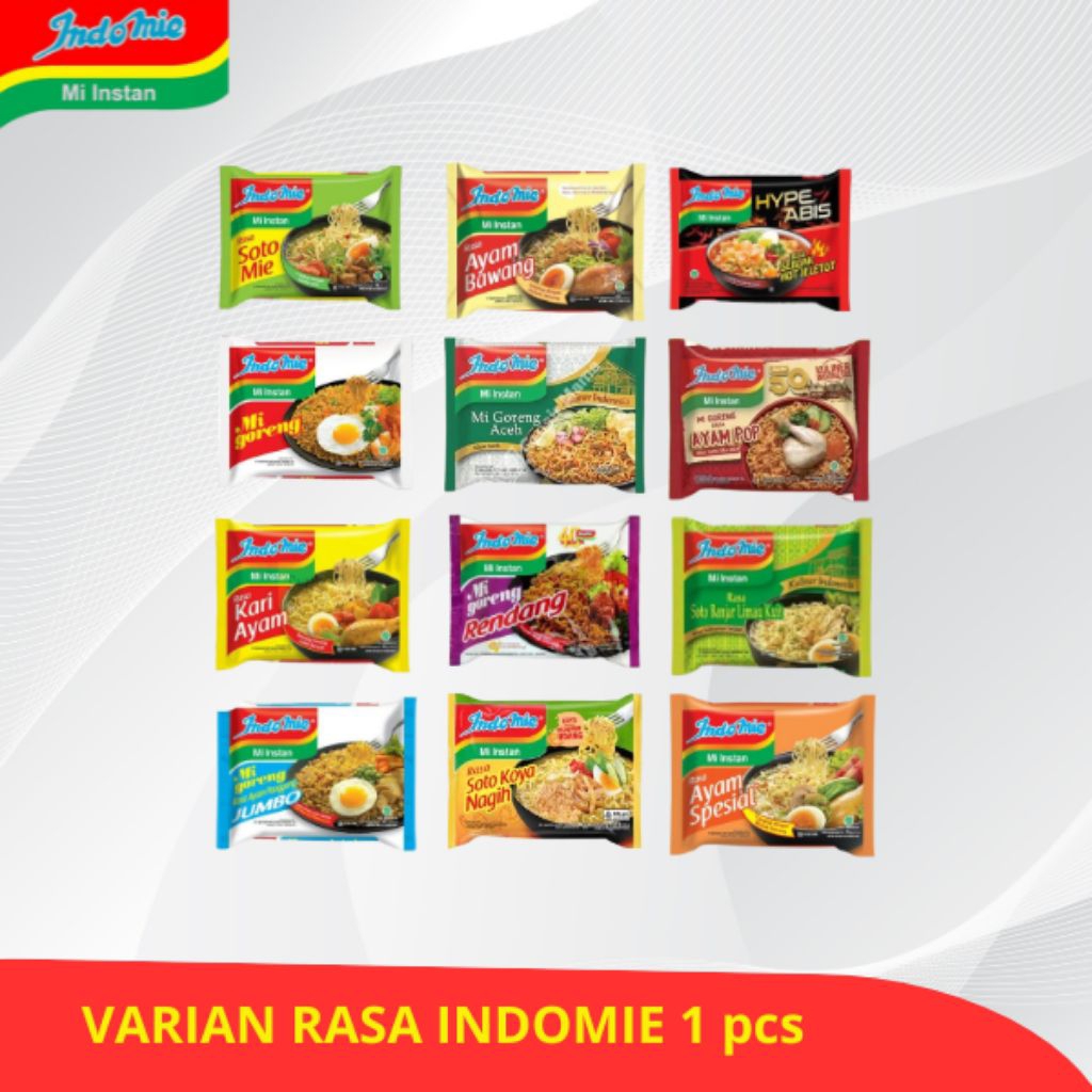 

MIE INSTAN INDOMIE GORENG & KUAH