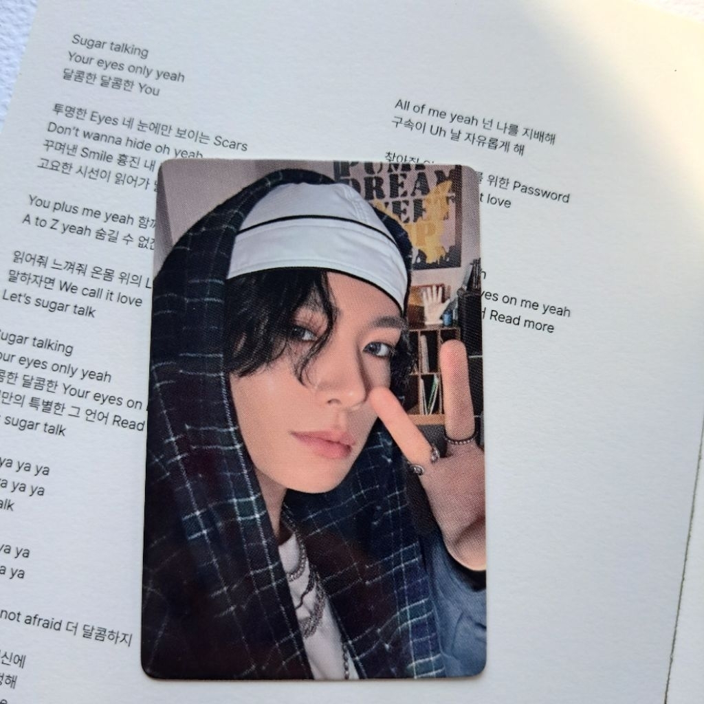 [official] Photocard Enhypen Daydream Heeseung YZY Ld 1.0