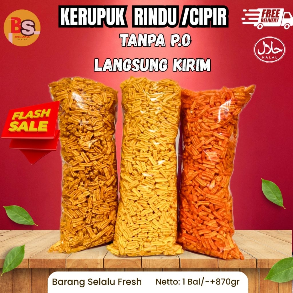 

1bal kerupuk rindu mas/kerupuk rindu kecipir/kerupuk rindu original/krupuk rindu kiloan murah/ kerupuk rindu 1kg/ kerupuk rindu gratis ongkir/ kerupuk rindu legendaris