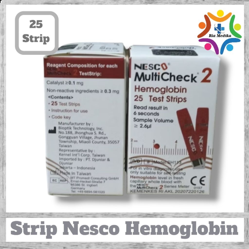 Strip Nesco Hemoglobin HB Refill HB Nesco