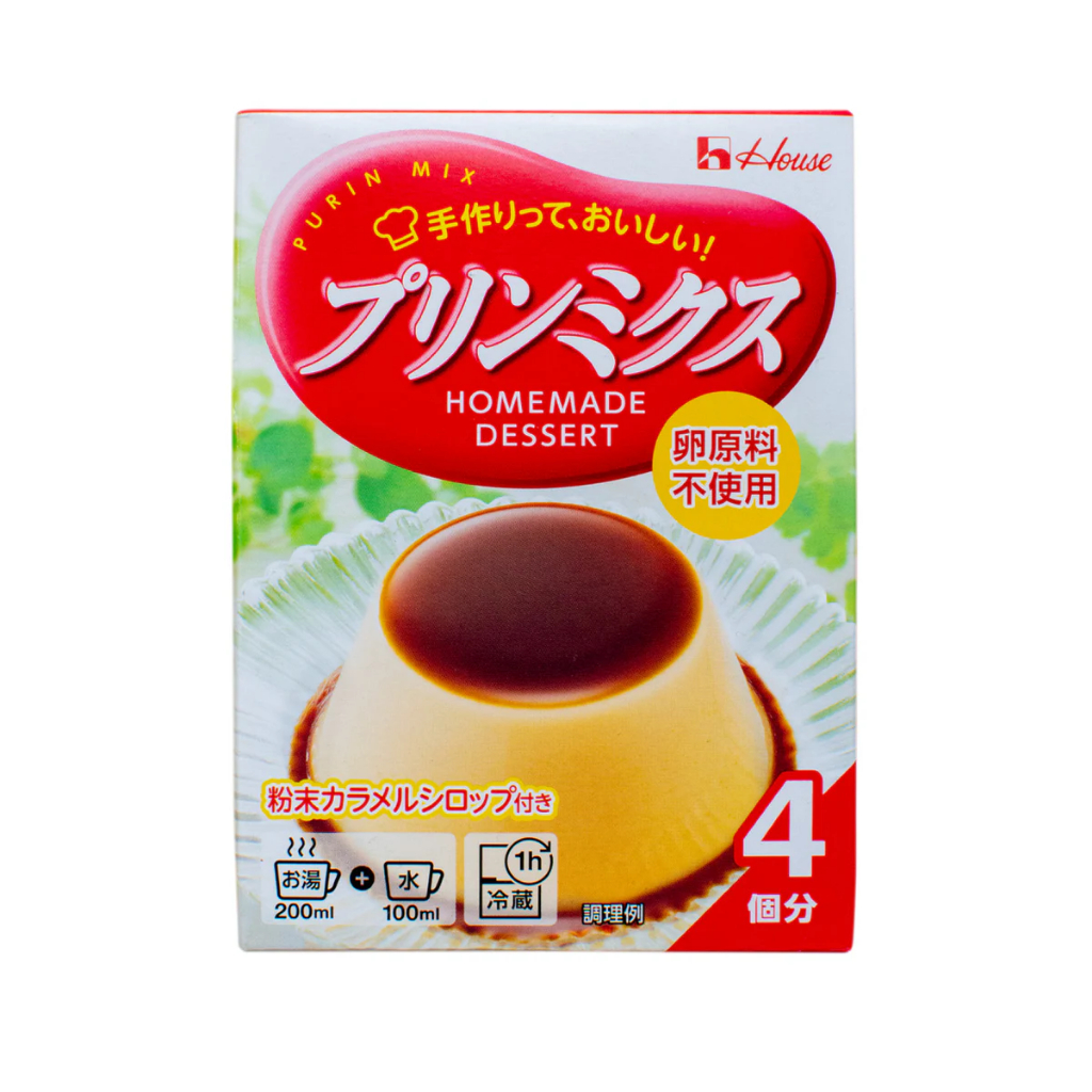 

HOUSE Pudding Mix 77gr NON HALAL import Jepang