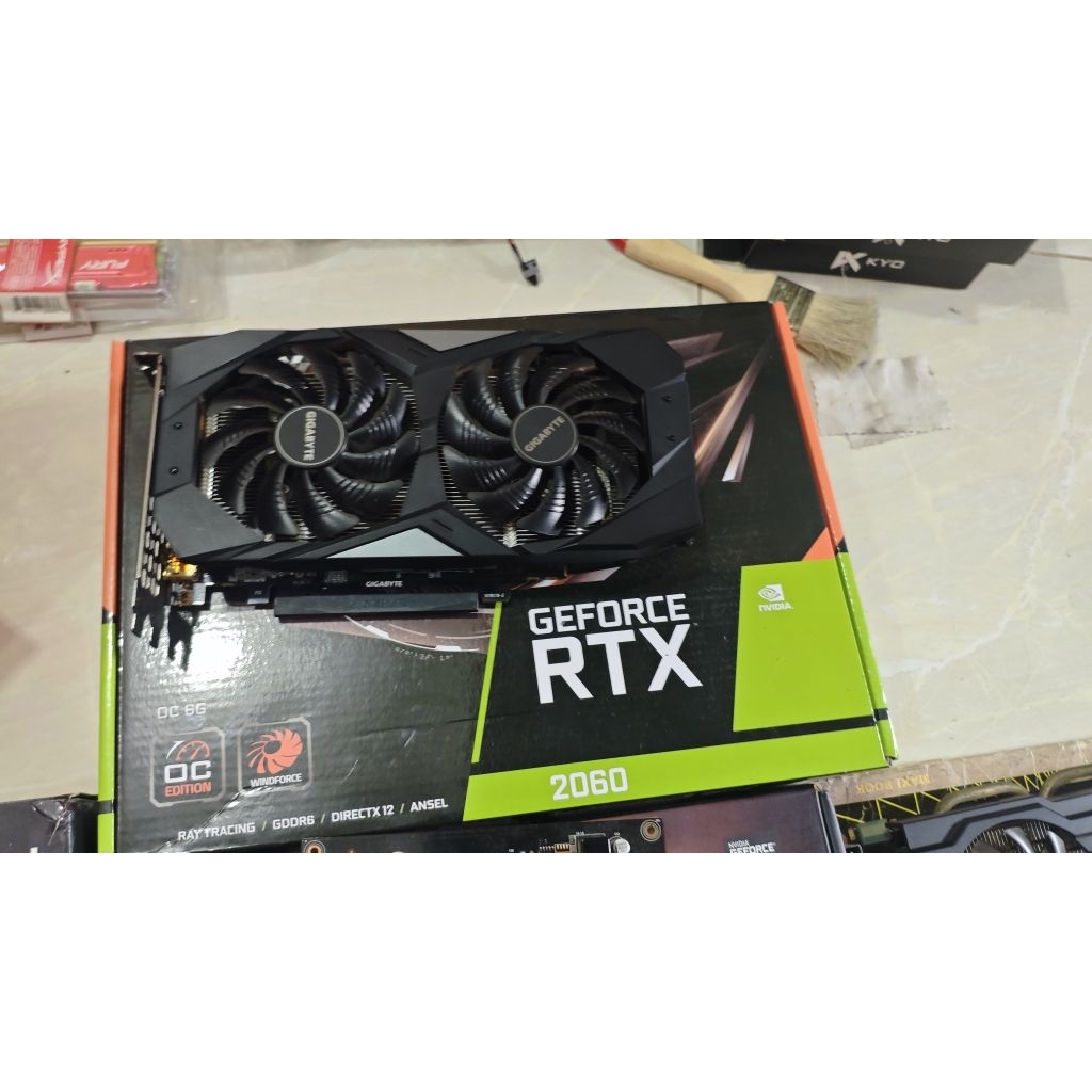 rtx 2060 merk gigabyte 6gb ddr6