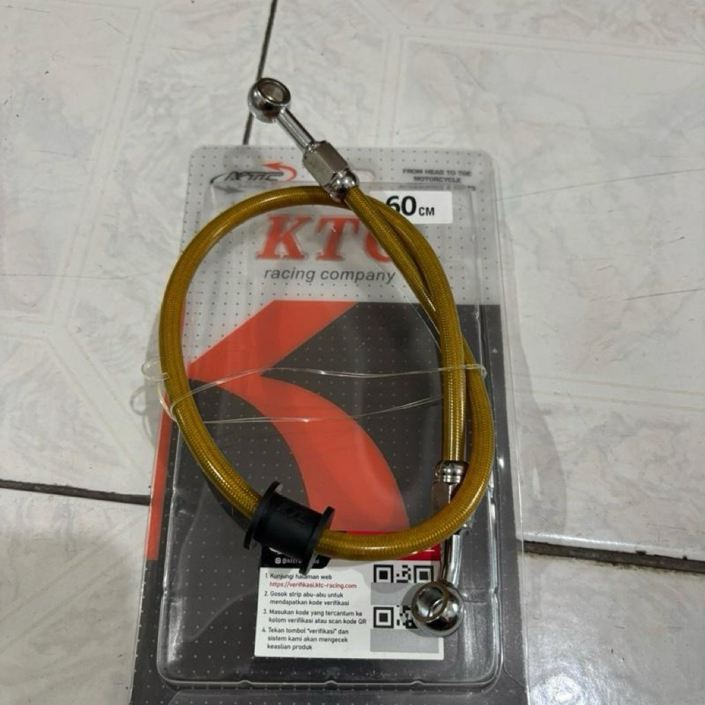 Selang Rem KTC ORIGINAL Universal Ukuran 60MM  ORIGINAL KTC 100%