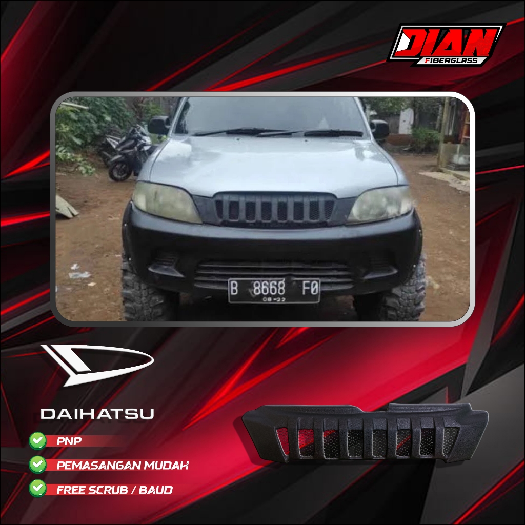 grill taruna grill daihatsu taruna custom termurah variasi mobil daihatsu taruna