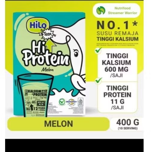 

HILO TEEN HI PROTEIN MELON 400gr