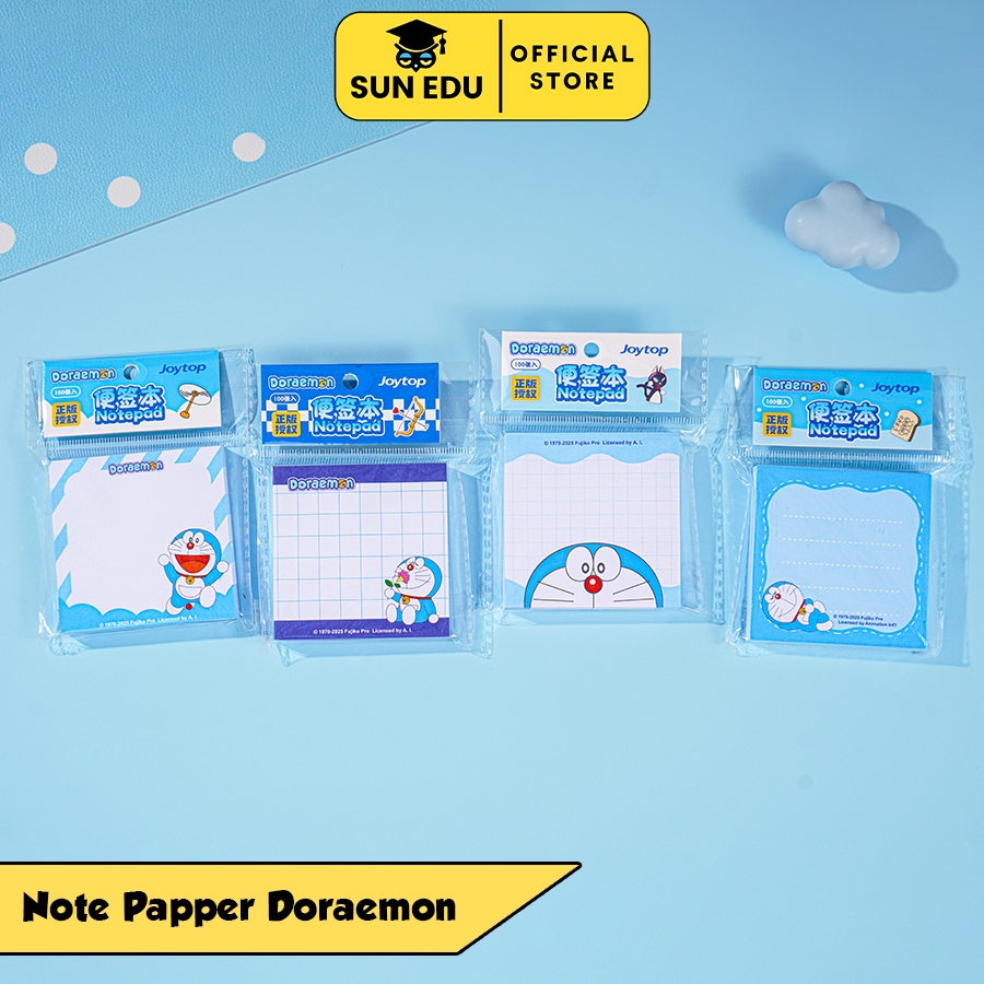 

Kertas Memo Pad Model Terbaru Karakter Doraemon / Sticky Notes Penanda Halaman Motif Kartun Doraemon