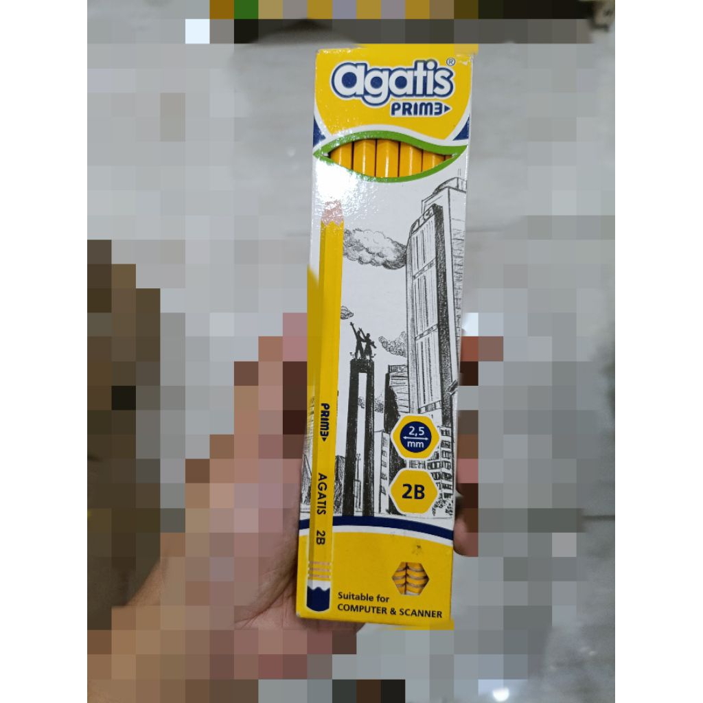 

Pensil agatis 1 pak isi 12 pcs