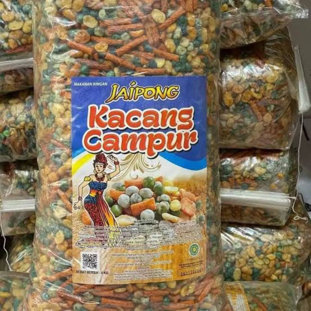 

Kacang campur jaipong gurih renyah 1kg