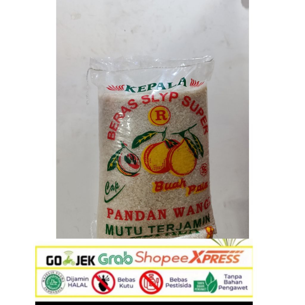 

BERAS PANDAN WANGI CAP BUAH PALA 20KG 10KG 5KG