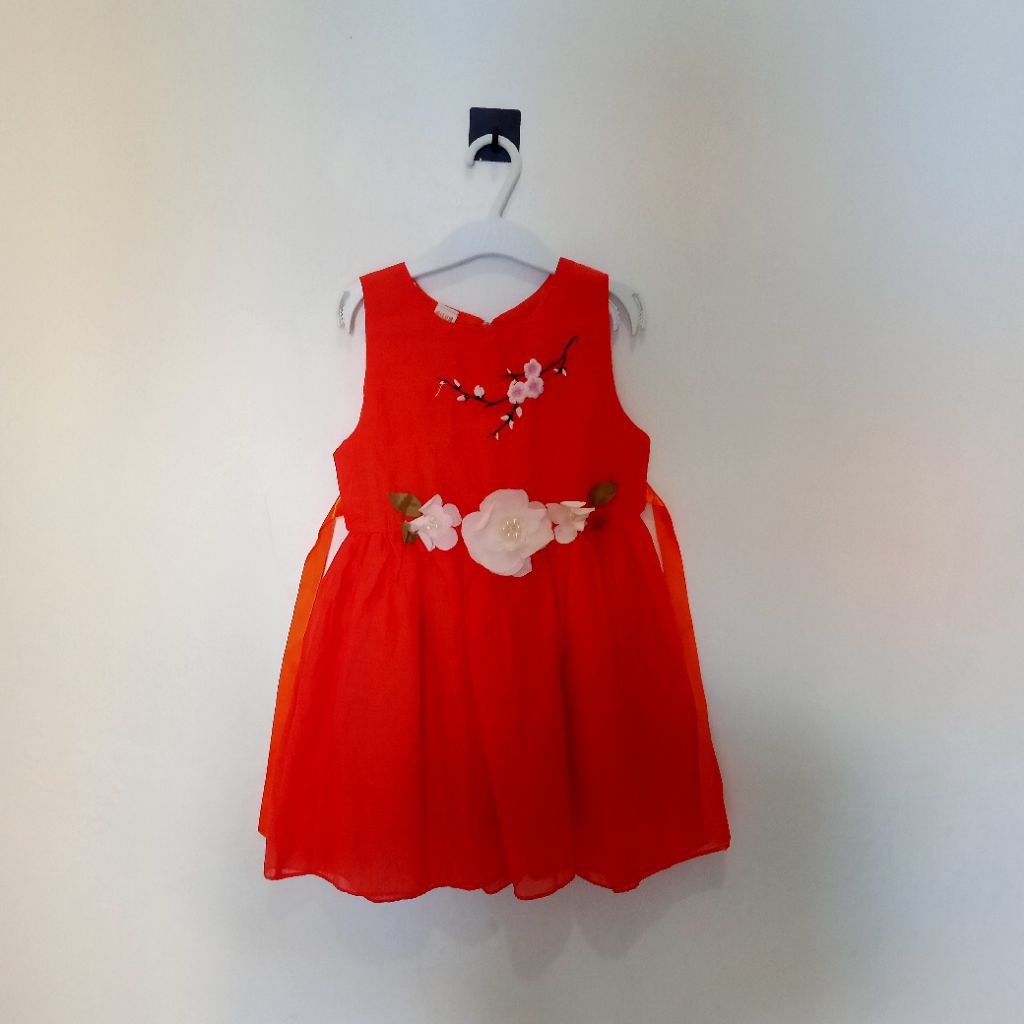 BAJU DRESS ANAK SECOND 3-4 TAHUN IMPORT