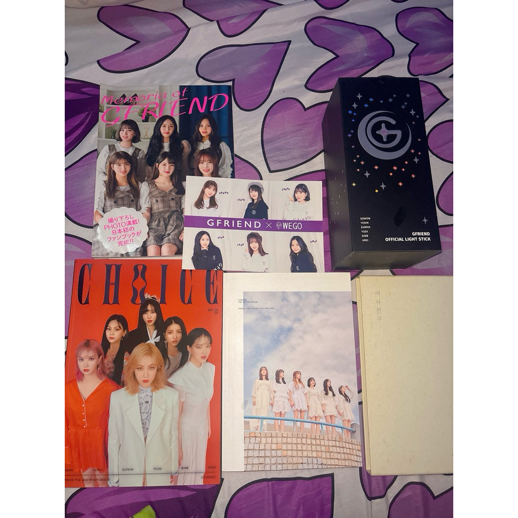 GFRIEND LIGHSTICK OFFICIAL V2 & PHOTOBOOK GO GO GFRIEND CONCERT