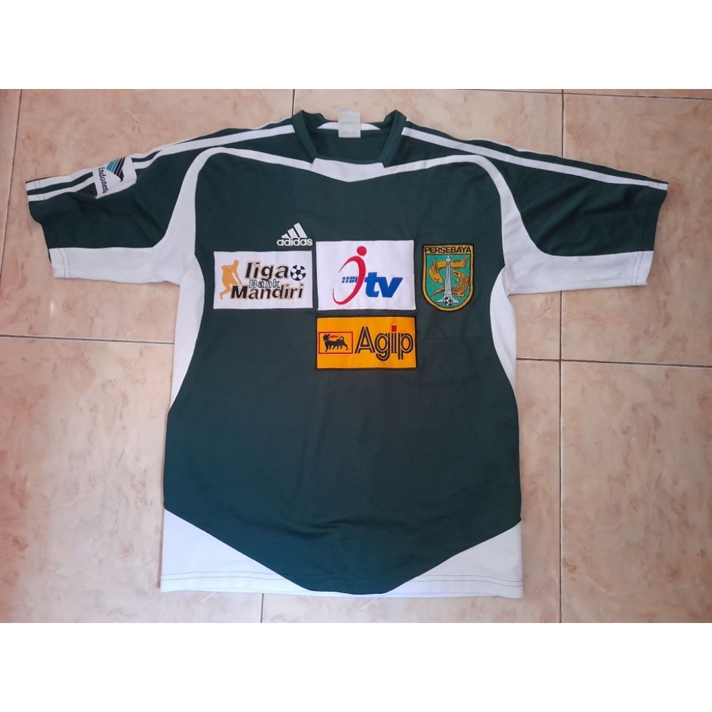 Jersey Persebaya Adidas Original 2004 Musim Juara