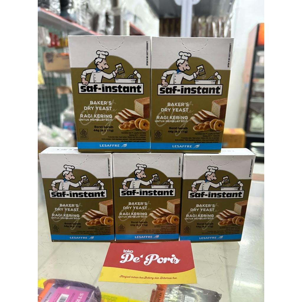 

SAF instant Sachet ragi 11grm x 4 sachet