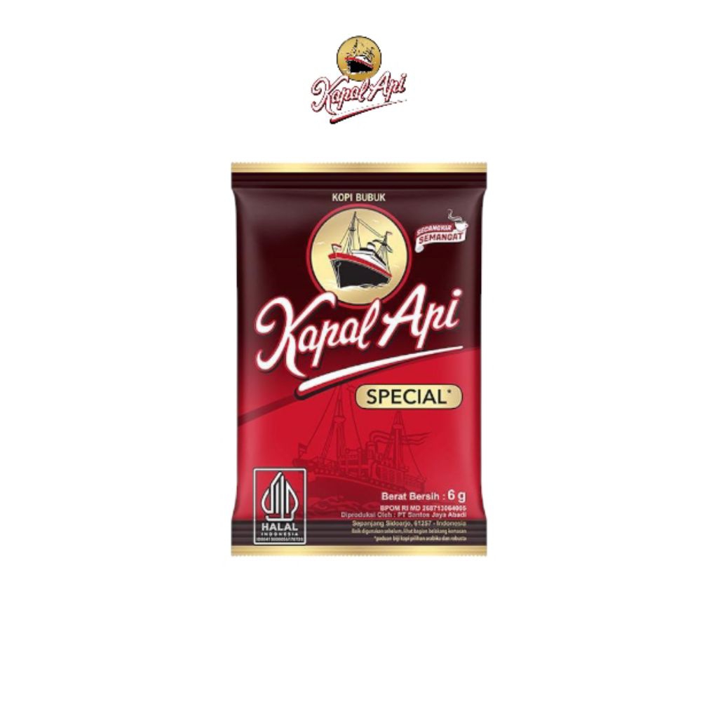 

Kapal Api Special Mini Tanpa Gula 6 gram 1 Renceng