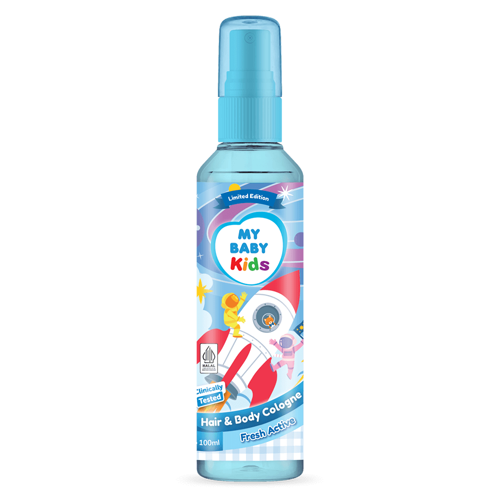 My Baby Kids Hair and Body Cologne Fresh Active - Parfum Anak My Baby Kids