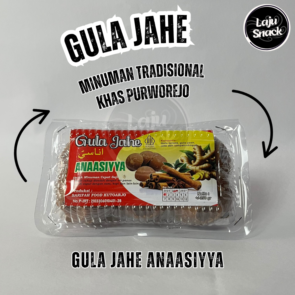 

Gula Jahe Anaasiyya Asli Purworejo