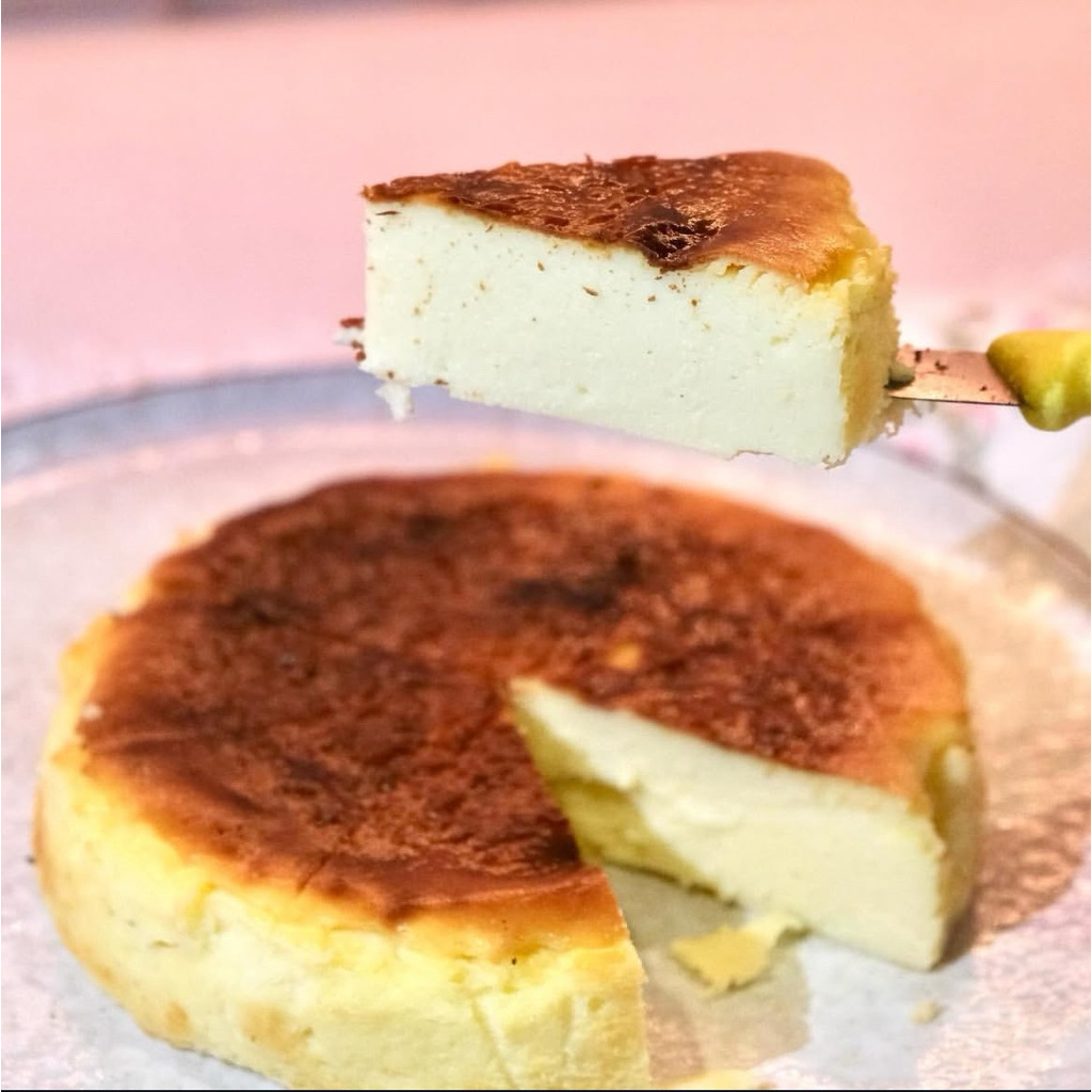 

[Gluten Free] Basque Burnt Cheesecake Slice