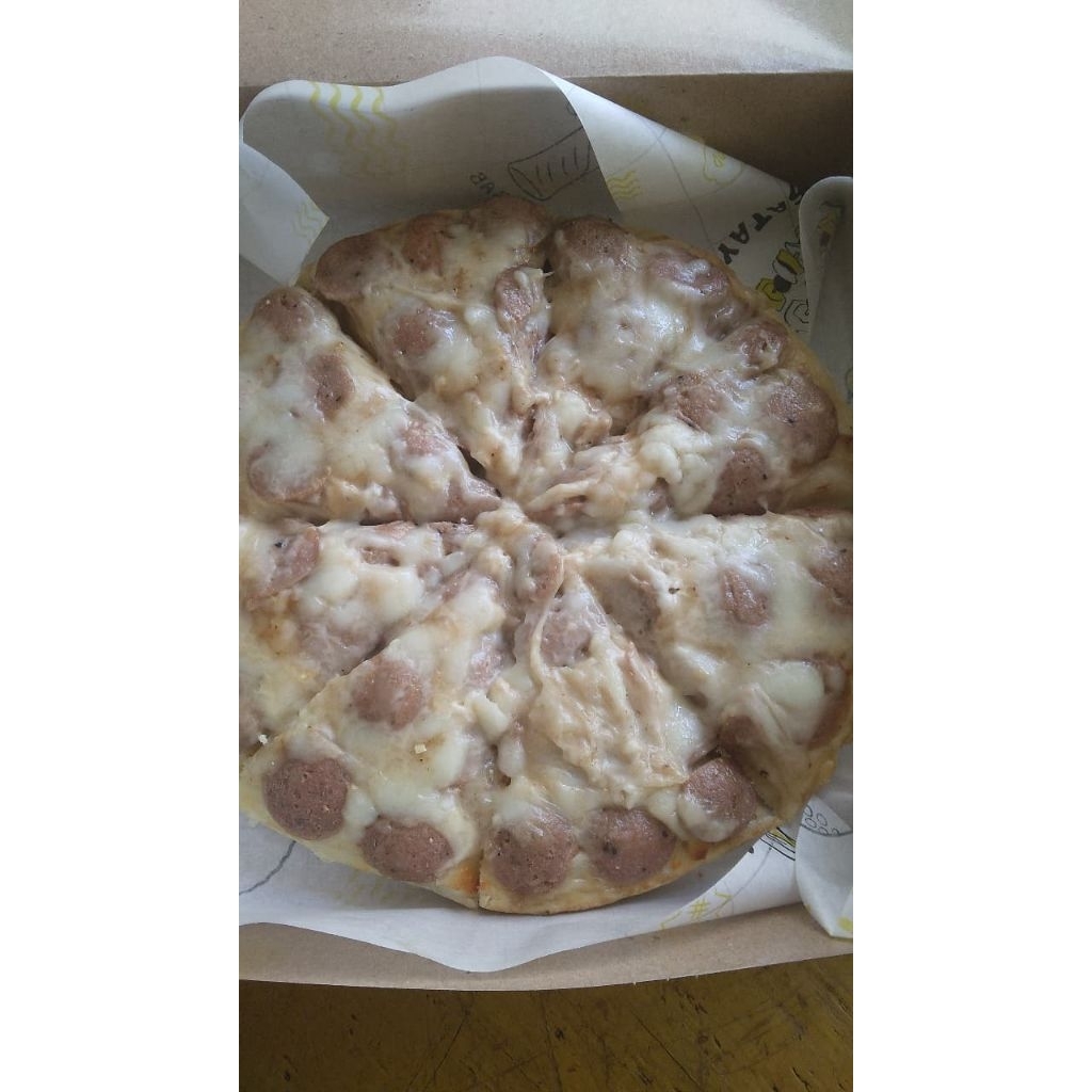 

Pizza gaza Blackpeper sausage large Frozen
