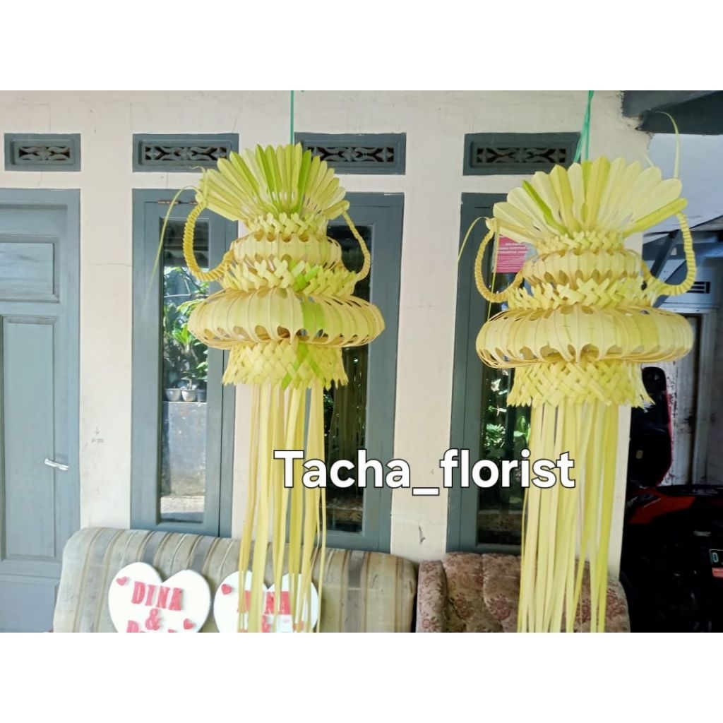 

janur kuning segar + nama janur