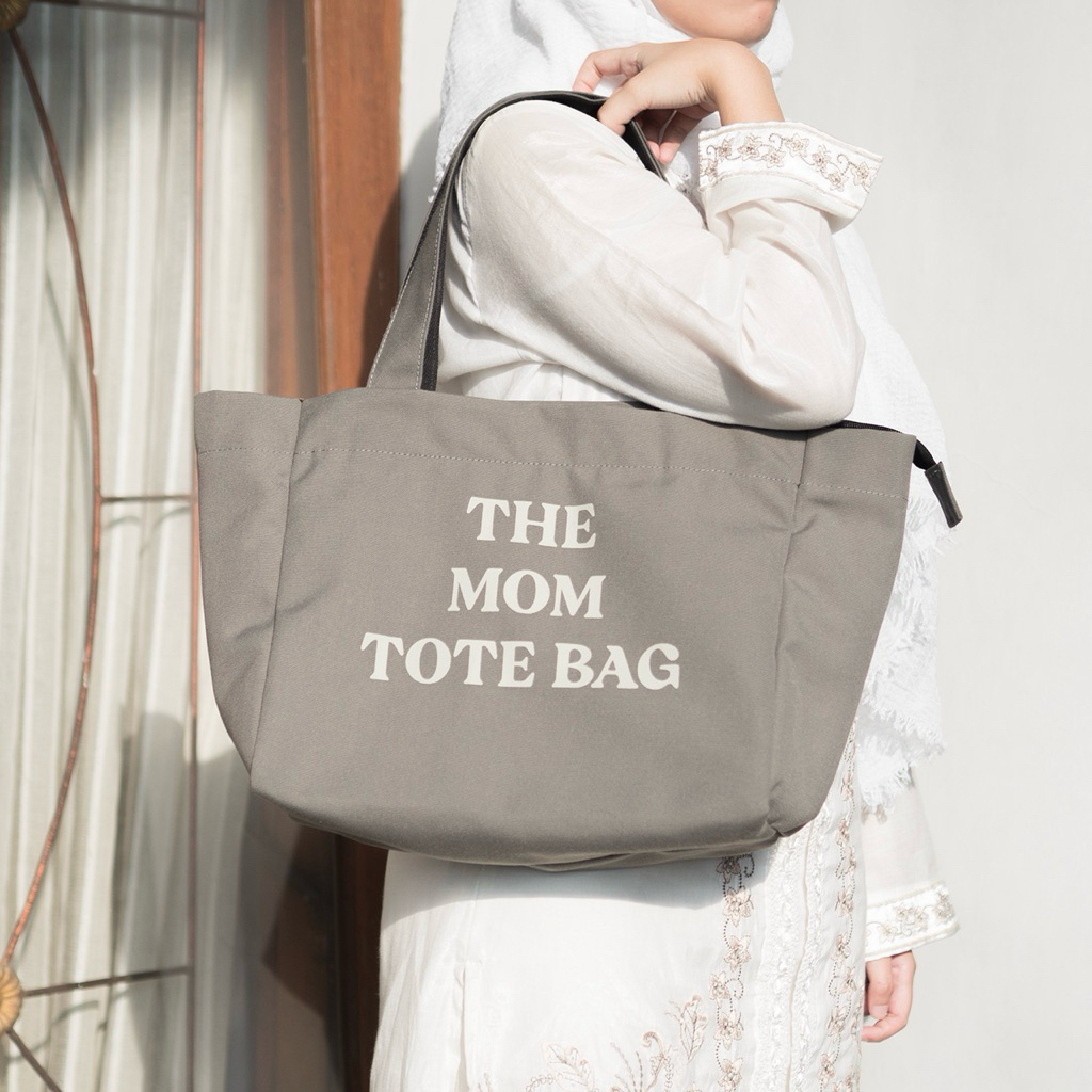 Little Munya Tote Diaper Bag Tas Wanita Tote Bag Kanvas Wanita Tas Bayi