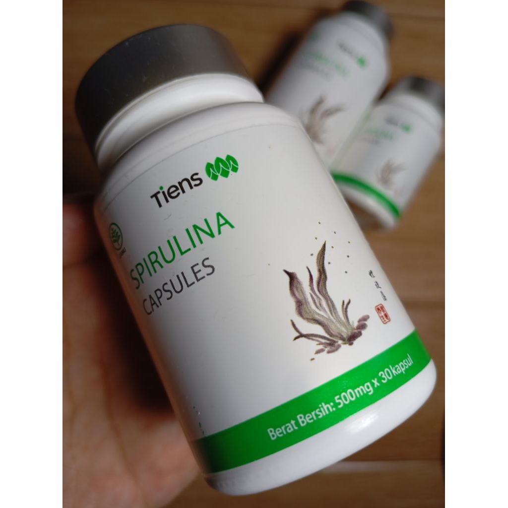 Masker Spirulina Tiens isi 30 Kapsul | Tianshi Spirulina