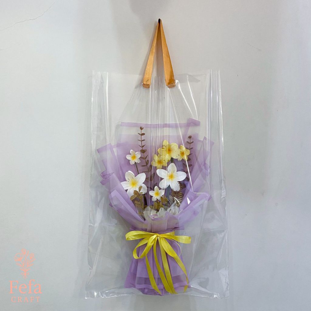 PLASTIK BUKET TRANSPARAN | PLASTIK TAS BUKET | PLASTIK BUKET MURAH