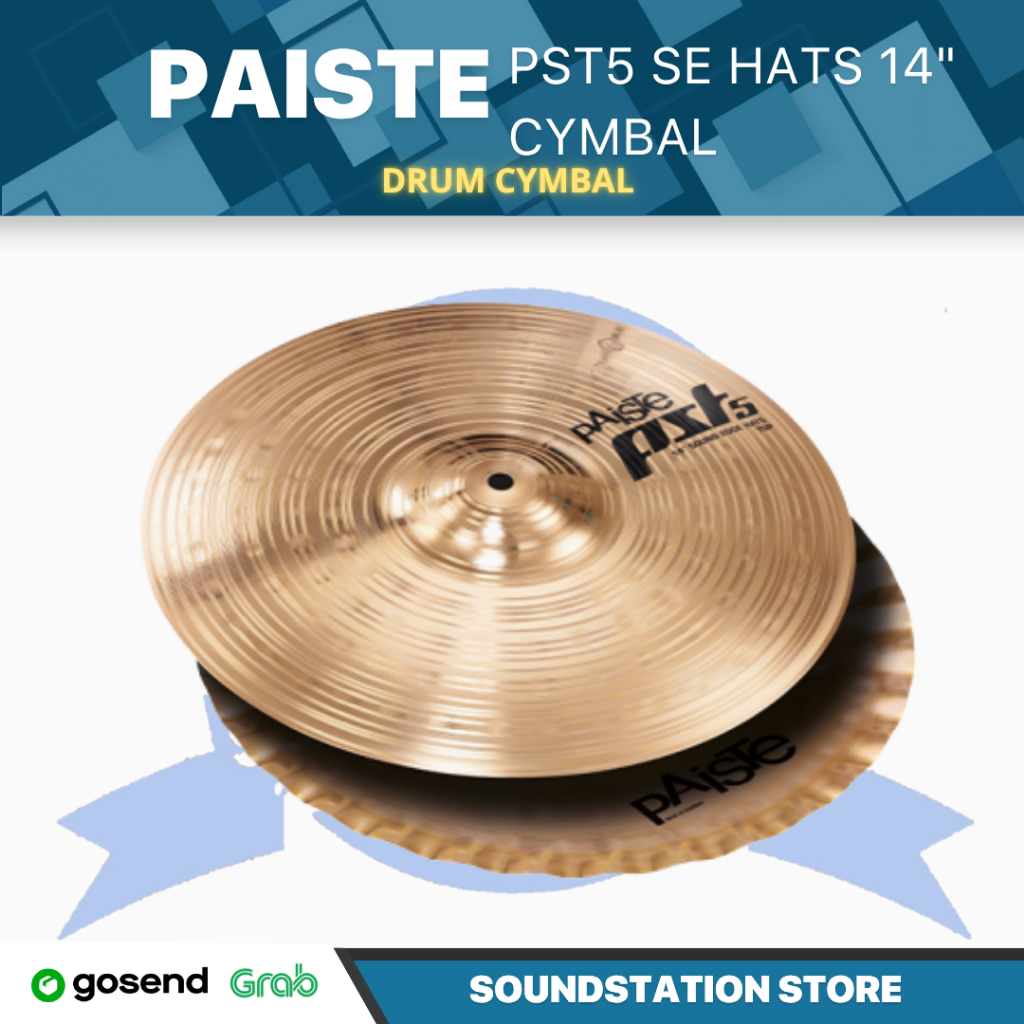 Paiste PST5 SE HATS 14 inch Cymbal - Drum Cymbal