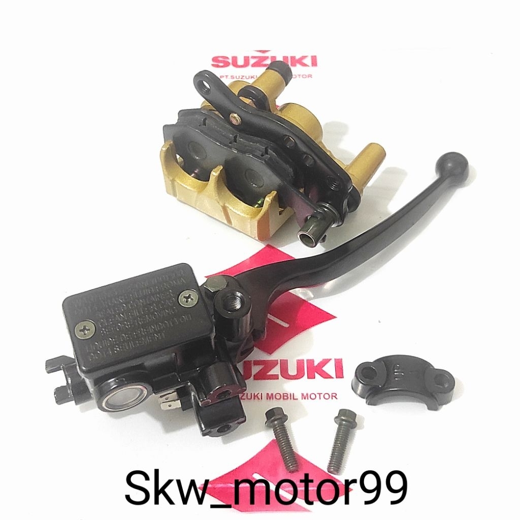 Kaliper+Master Rem Depan Suzuki Shogun 125 R,Shogun Fd,Shogun 110,Shogun Kebo