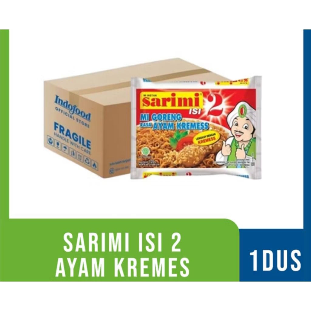 

sarimi isi 2 ayam kremes (24 pcs)