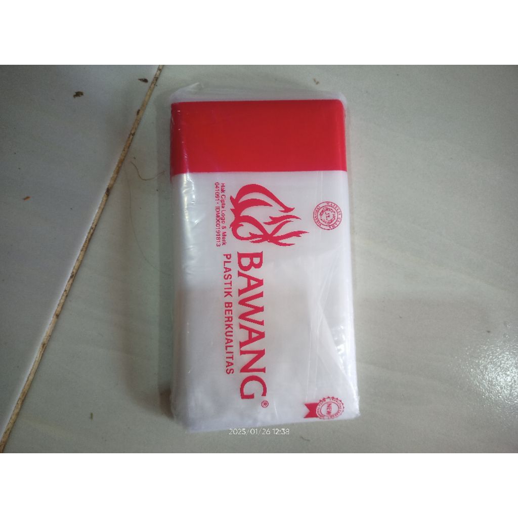 Plastik Es Batu cap Bawang | Plastik Bawang | Plastik Es Batu