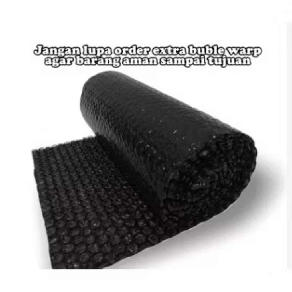 

Bubble Wrap Plastik Hitam Transparan Packing Aman