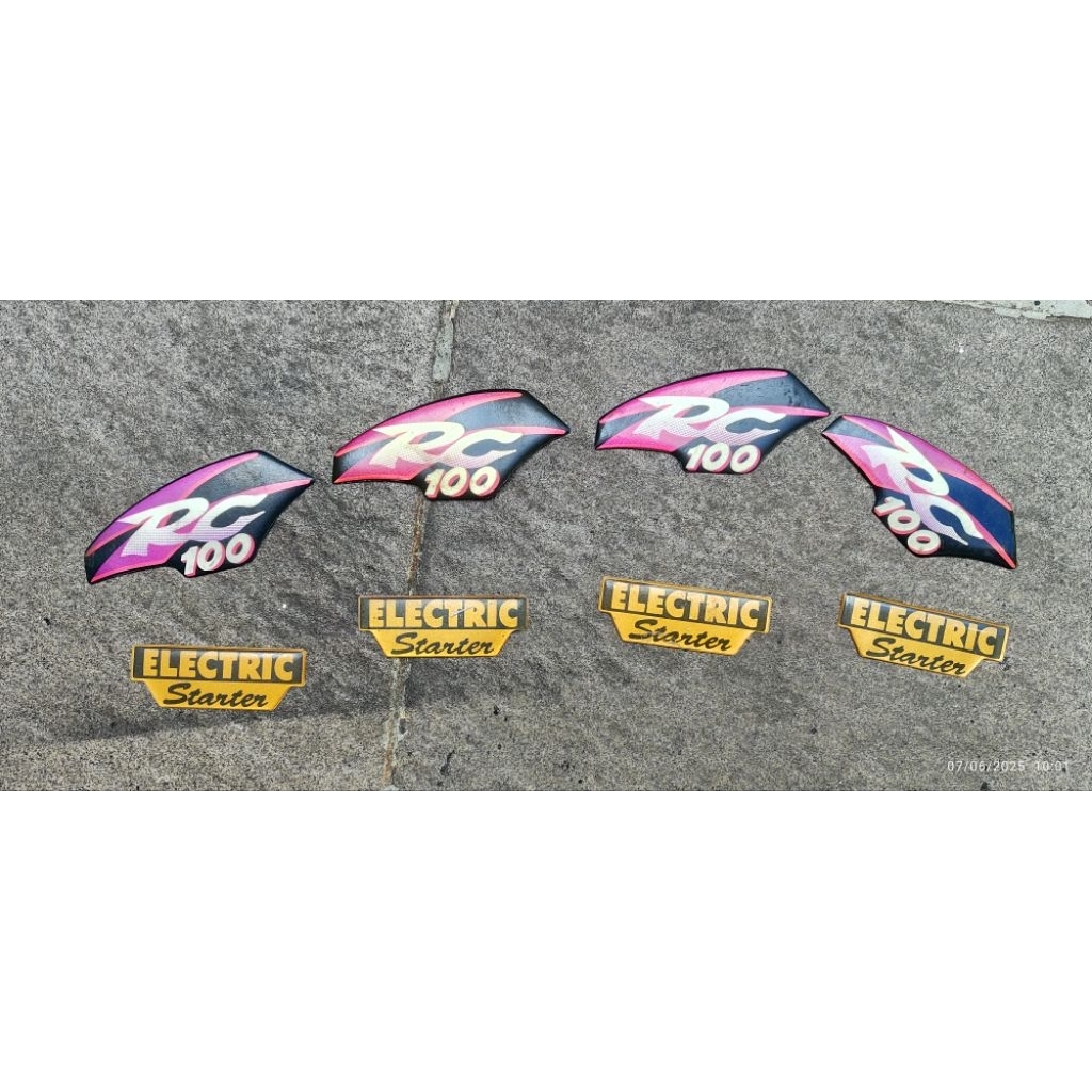 Emblem Sayap Rc100 Rc Bravo Original