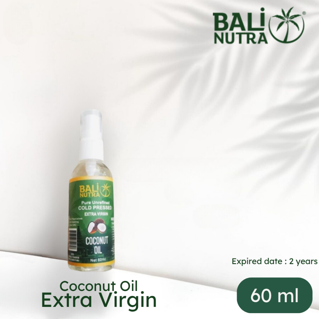 

BALI NUTRA Extra Virgin Coconut Oil - Minyak Kelapa Organik 60ml