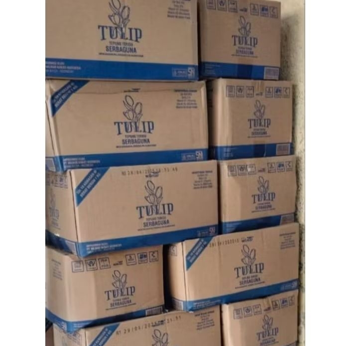 

TEPUNG TERIGU TULIP 1KARTON ISI 10 PCS