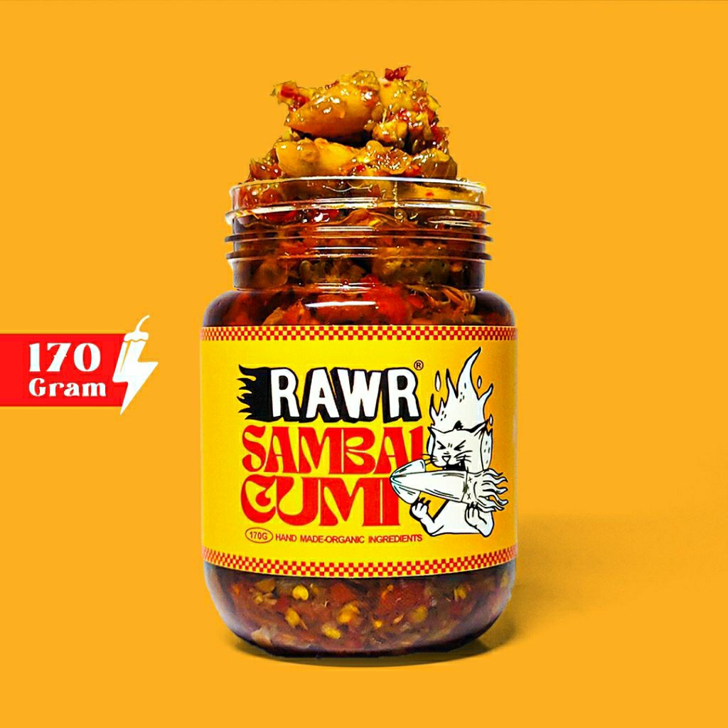 

Rawr Sambal Cumi Pedas Asin Gurih 150 Gram.