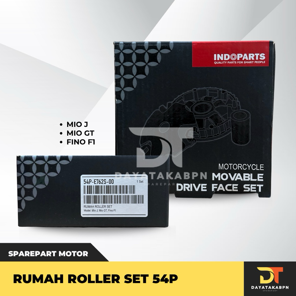 Indoparts Rumah Roller Set 54P Mio J, Mio GT, Fino F1