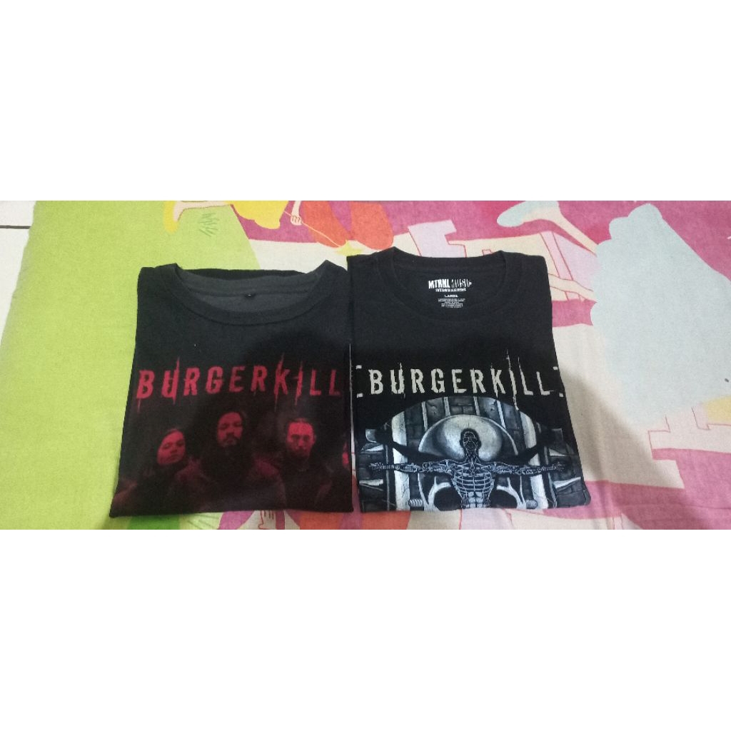 Bundling Tshirt Burgerkill virtual konser+Burgerkillxmaternal