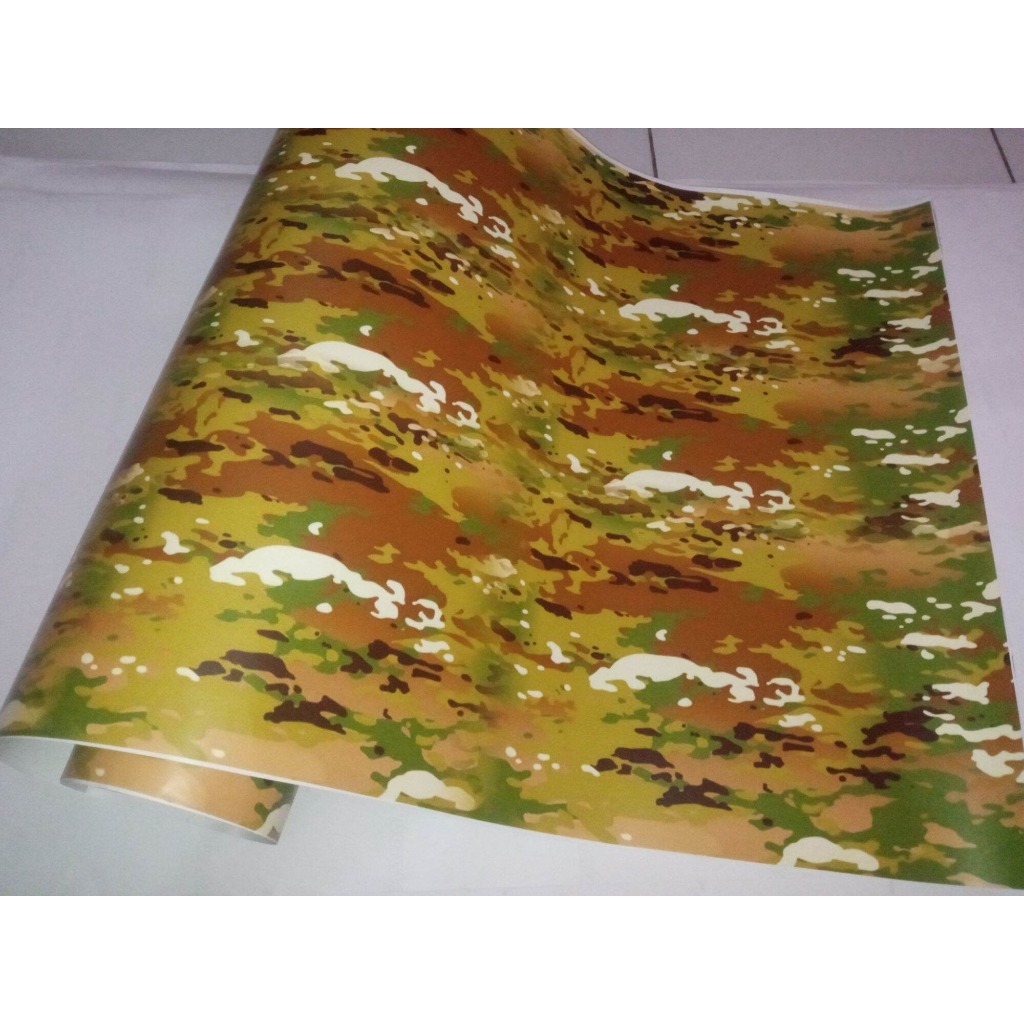 

Stiker Camo Loreng Multicam New 50x50cm