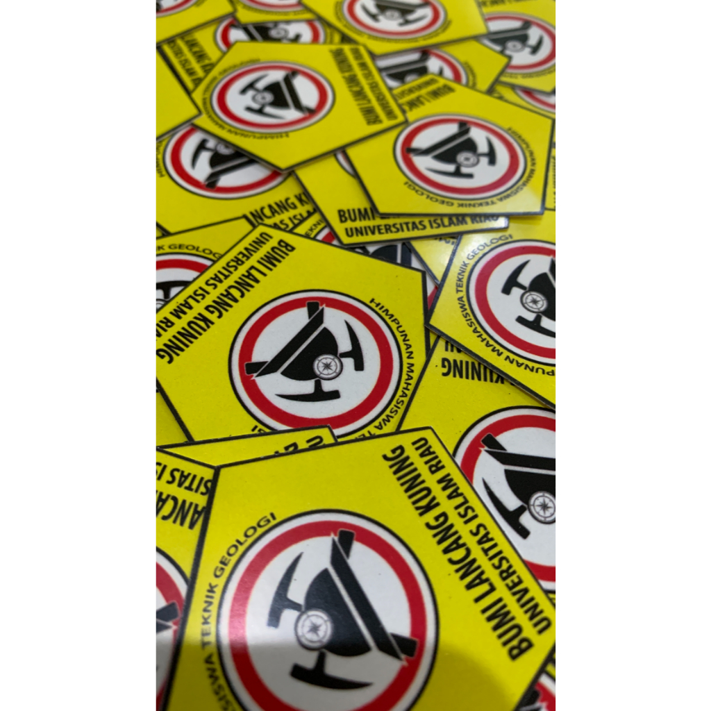 

Cetak Custom Stiker Label Bahan Graftac Murah Anti Air
