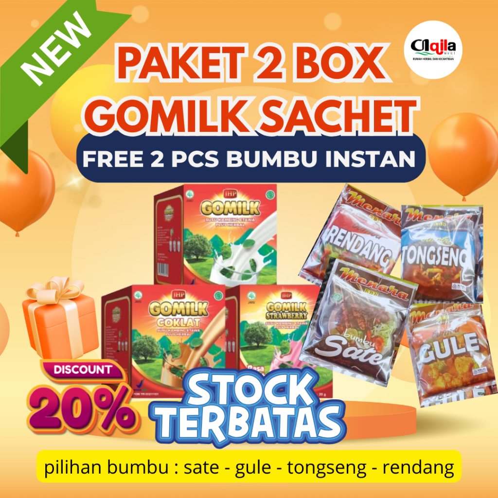

2 BOX SACHET ISI 80 SACHET FREE HADIAH AQILAMARTTRANGSAN
