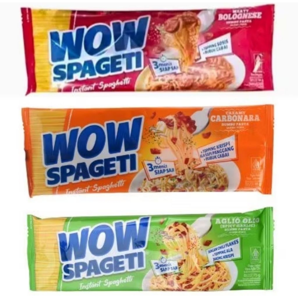 

Wow Spageti 75g