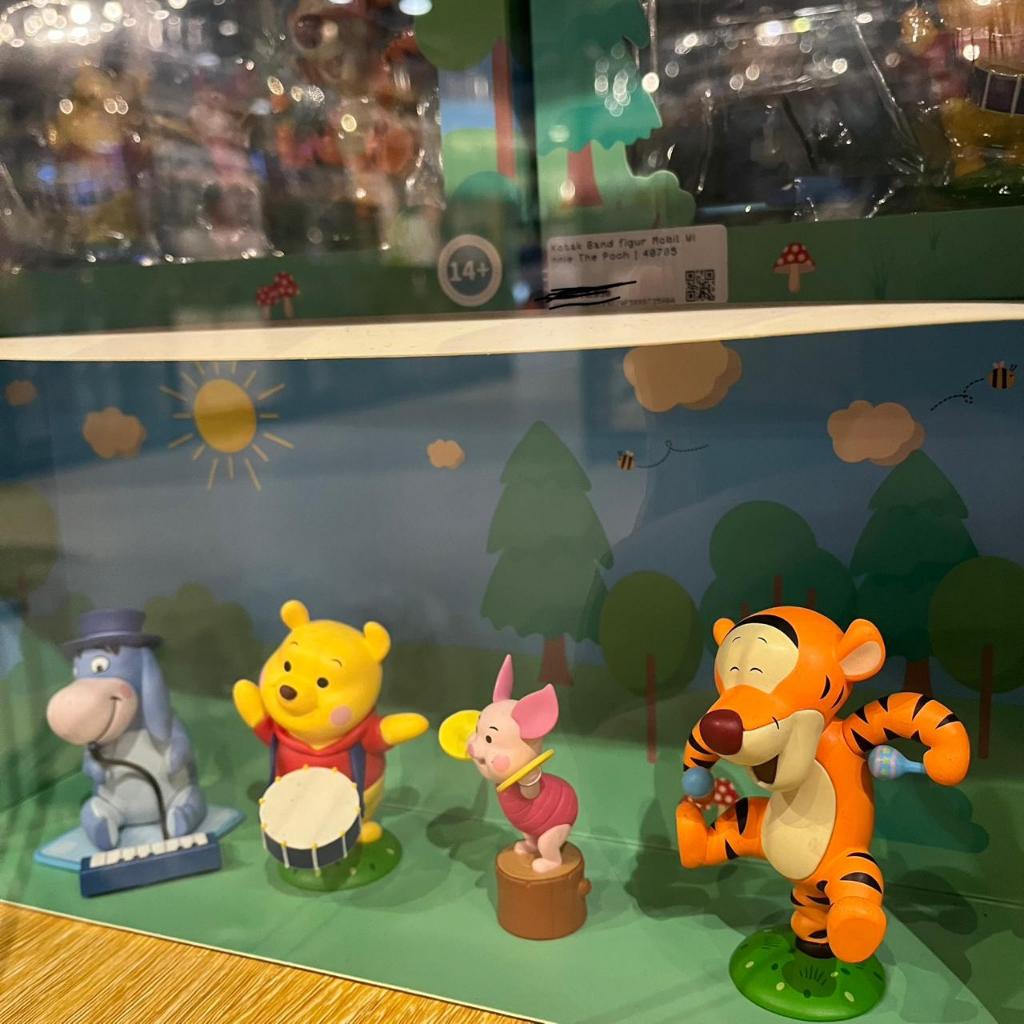 Winnie The Pooh Mini Action Figure | Figur Band Winnie The Pooh