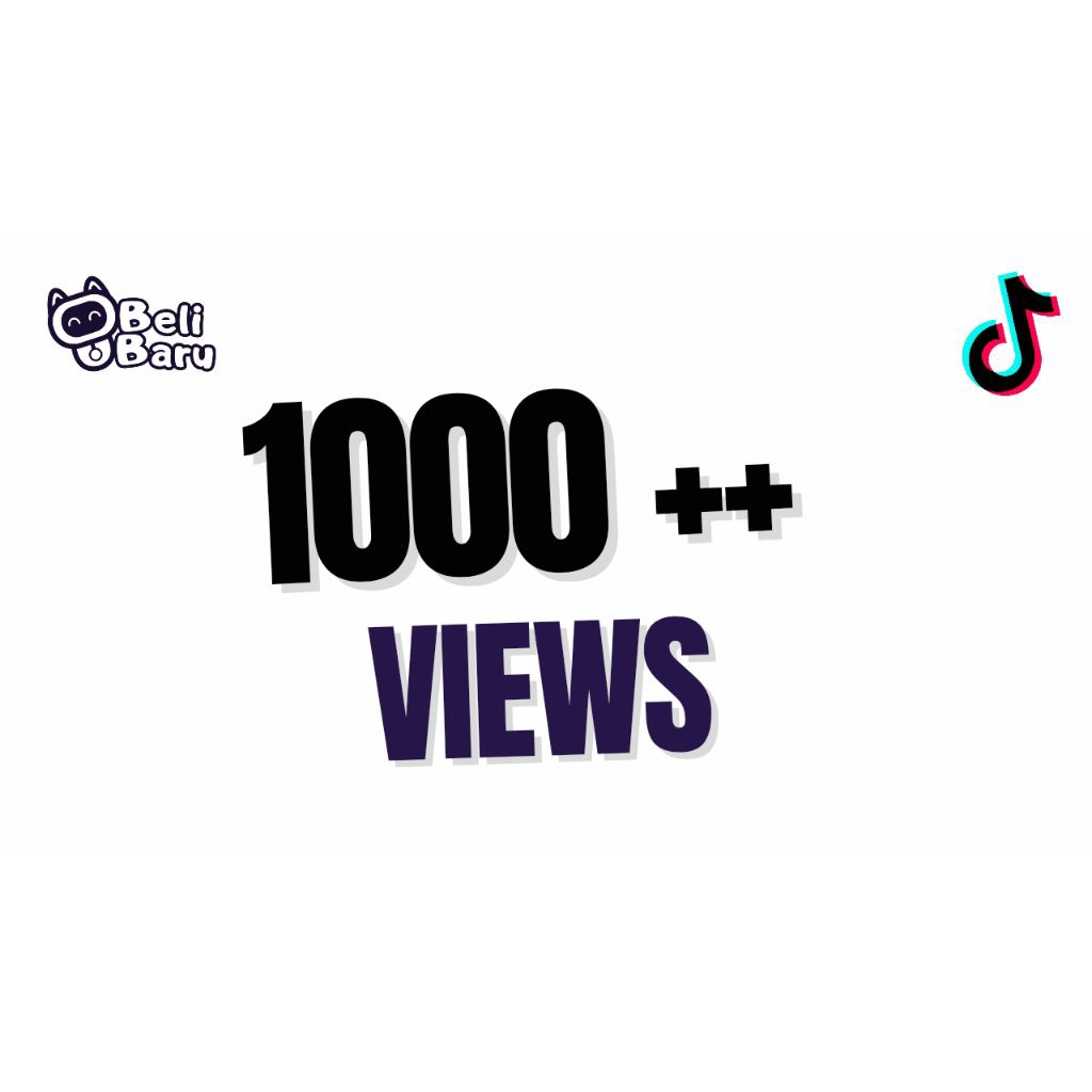 1000 ++ View TikTok | Termurah Permanen