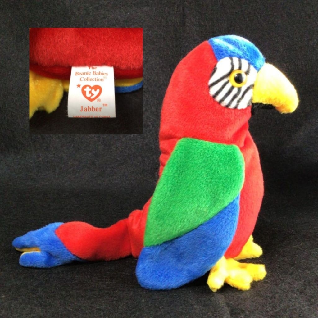 Boneka Burung Kakak Tua/ Beo Original TY