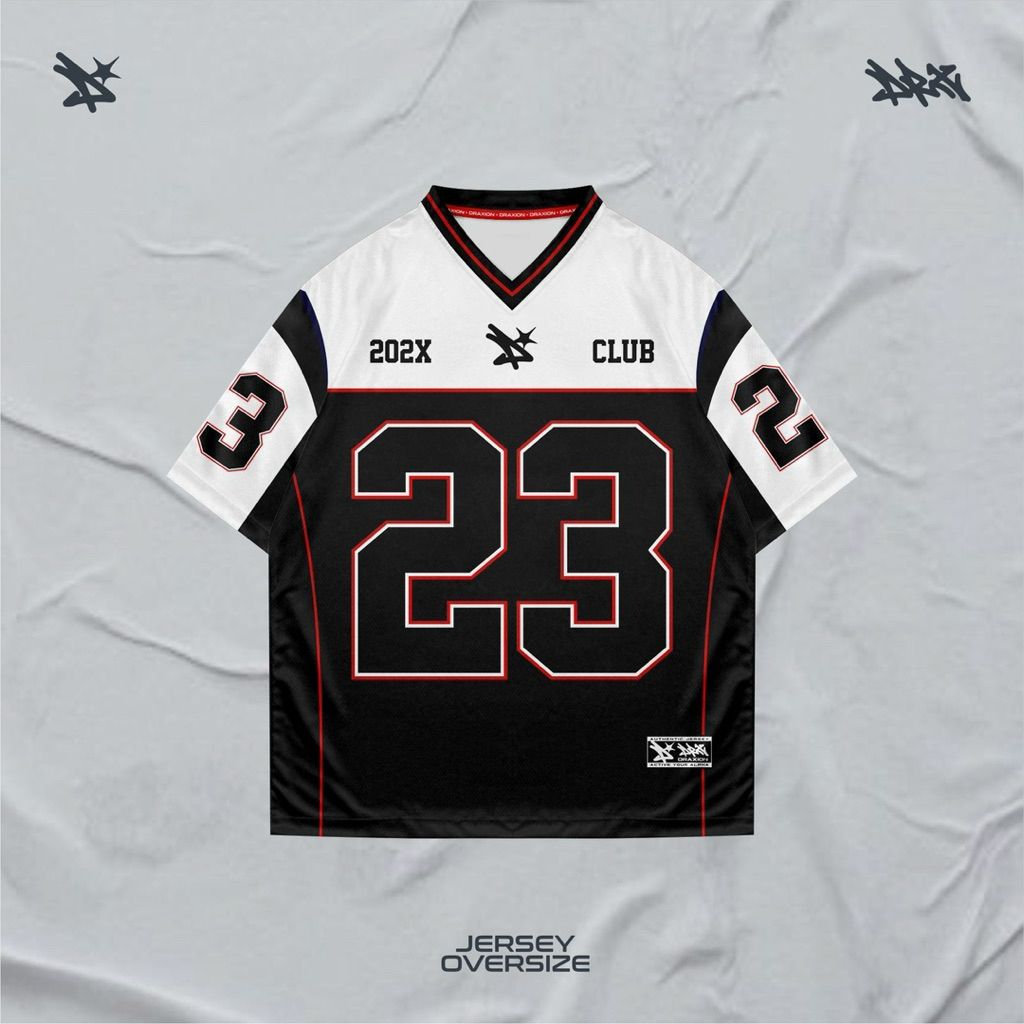 ZuperCuan Original OVER SIZE Jersey Streetwear Number / Jersey Hockey / Jersey Rugby / Jersey Vintag