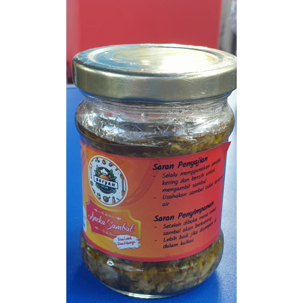 

sambal ijo teri (non MSG)